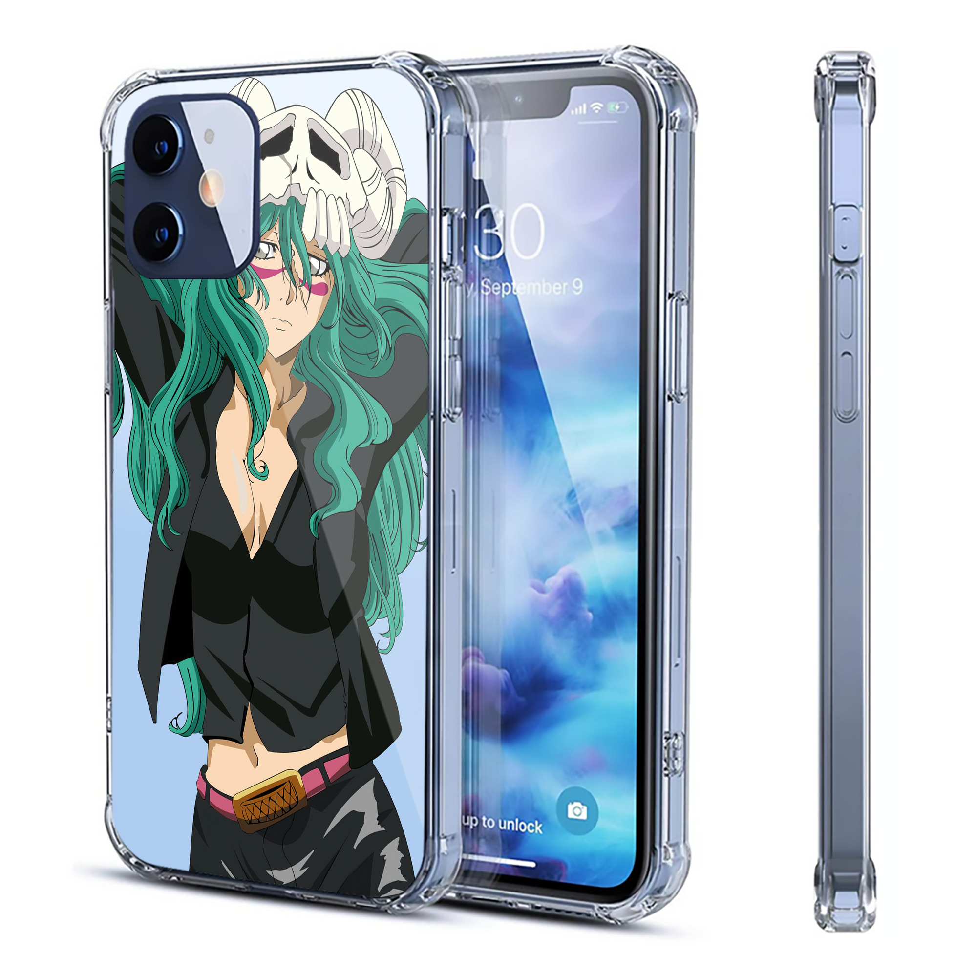 （画像用） ブリーチ BLEACH 【iPhone 12シリーズ対応】透明スマホケース（クリアソフトケース）